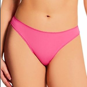 ON GOSSAMER Cabana Cotton Thong Panoty, size S/M